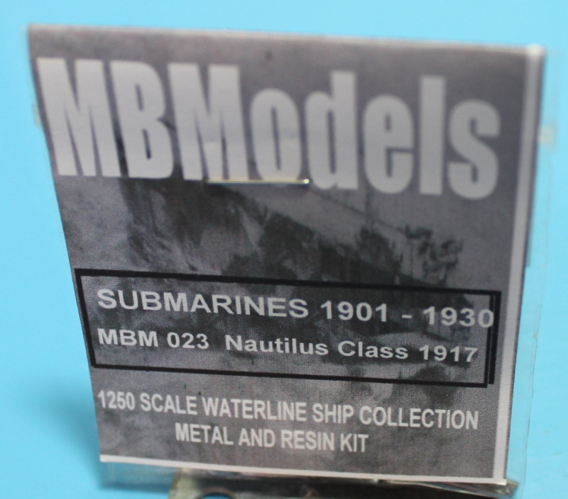 U-Boot "Nautilus"-Klasse (1 St.) GB 1917 MB-Modelle MB 23K